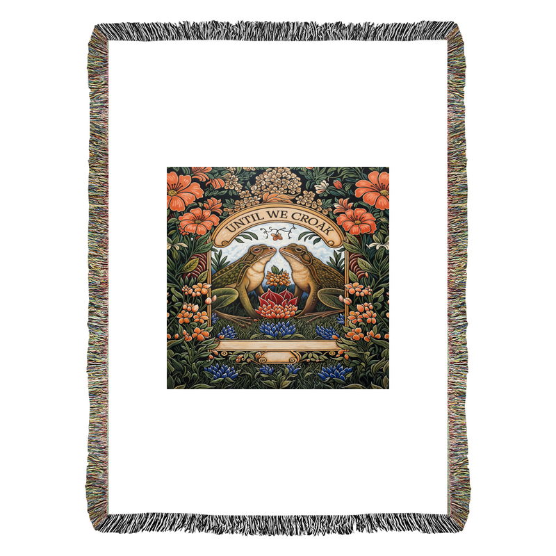 Til We Croak - Heirloom Blanket